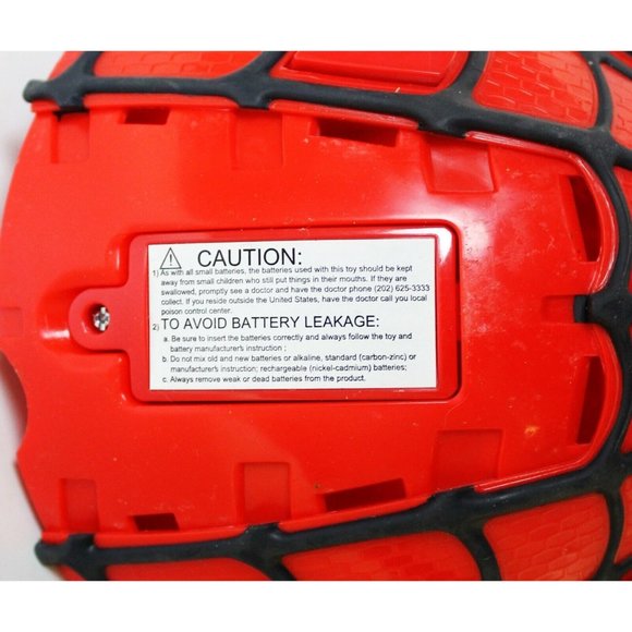 Hasbro SpiderMan Kids Half Mask Electronic FX Spider-Vision Light up Working - Picture 11 of 12